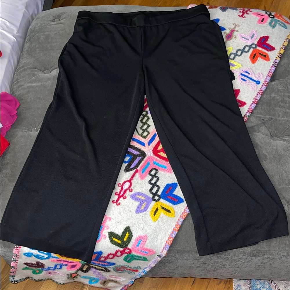 Avenue Black Ankle & Cropped Pants